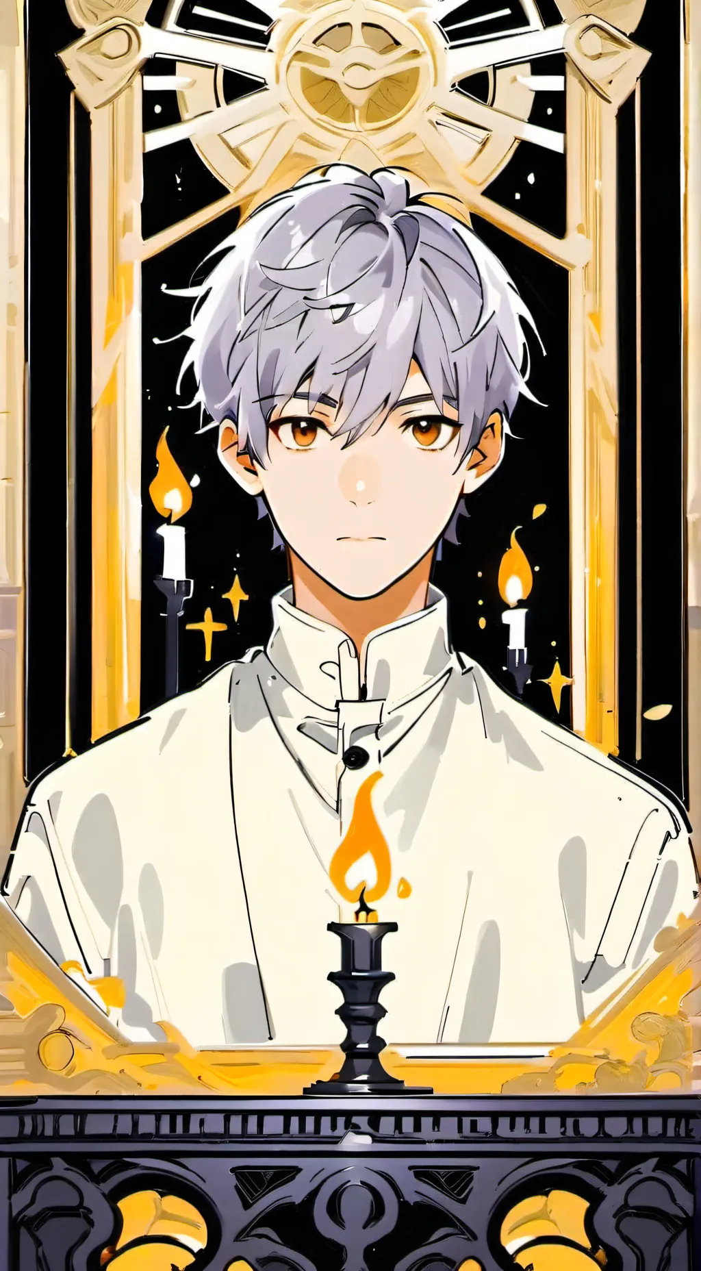 ai character: Aurélien background