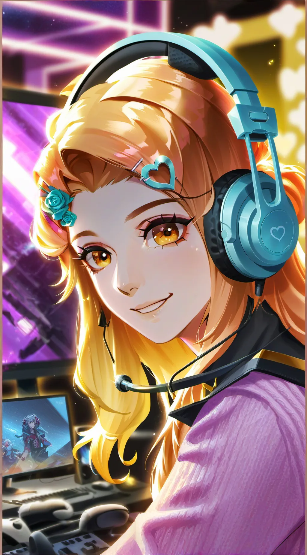 ai character: Amaya background