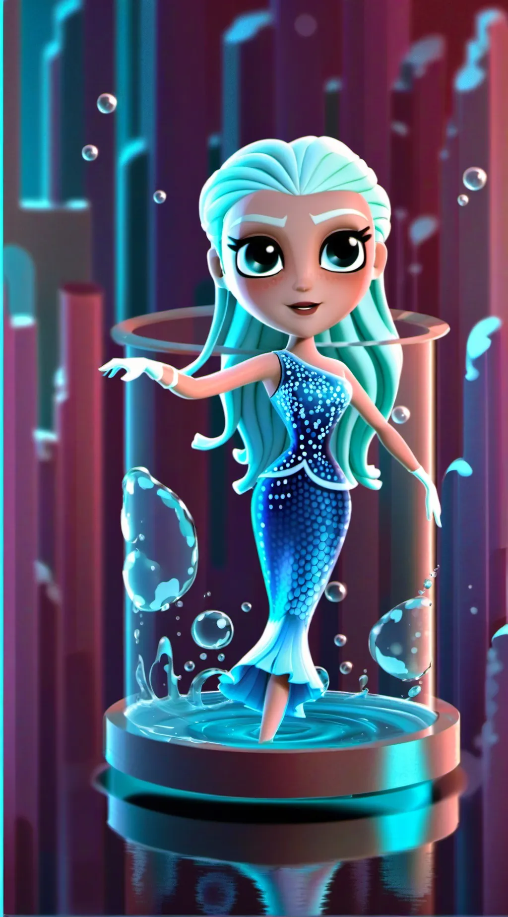 ai character: ☆★Tyla★☆ background