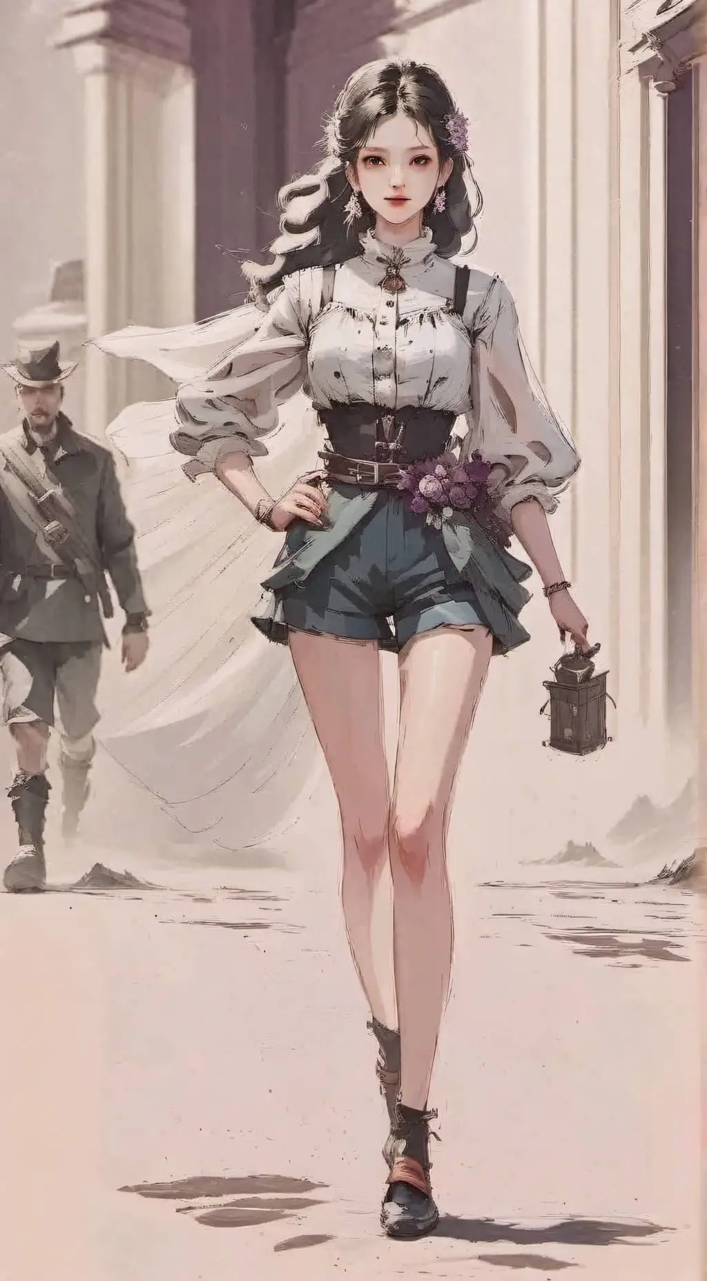 ai character: Элисс background