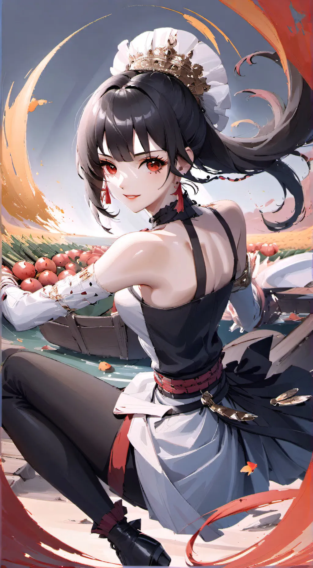 ai character: ~Denki~ background