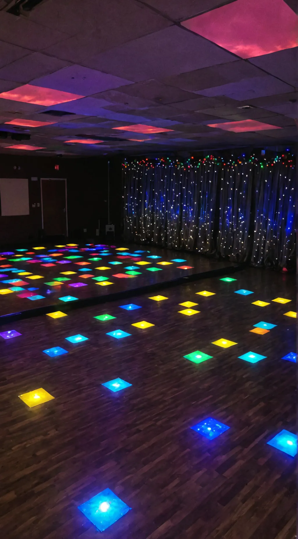 ai character: school dance  background