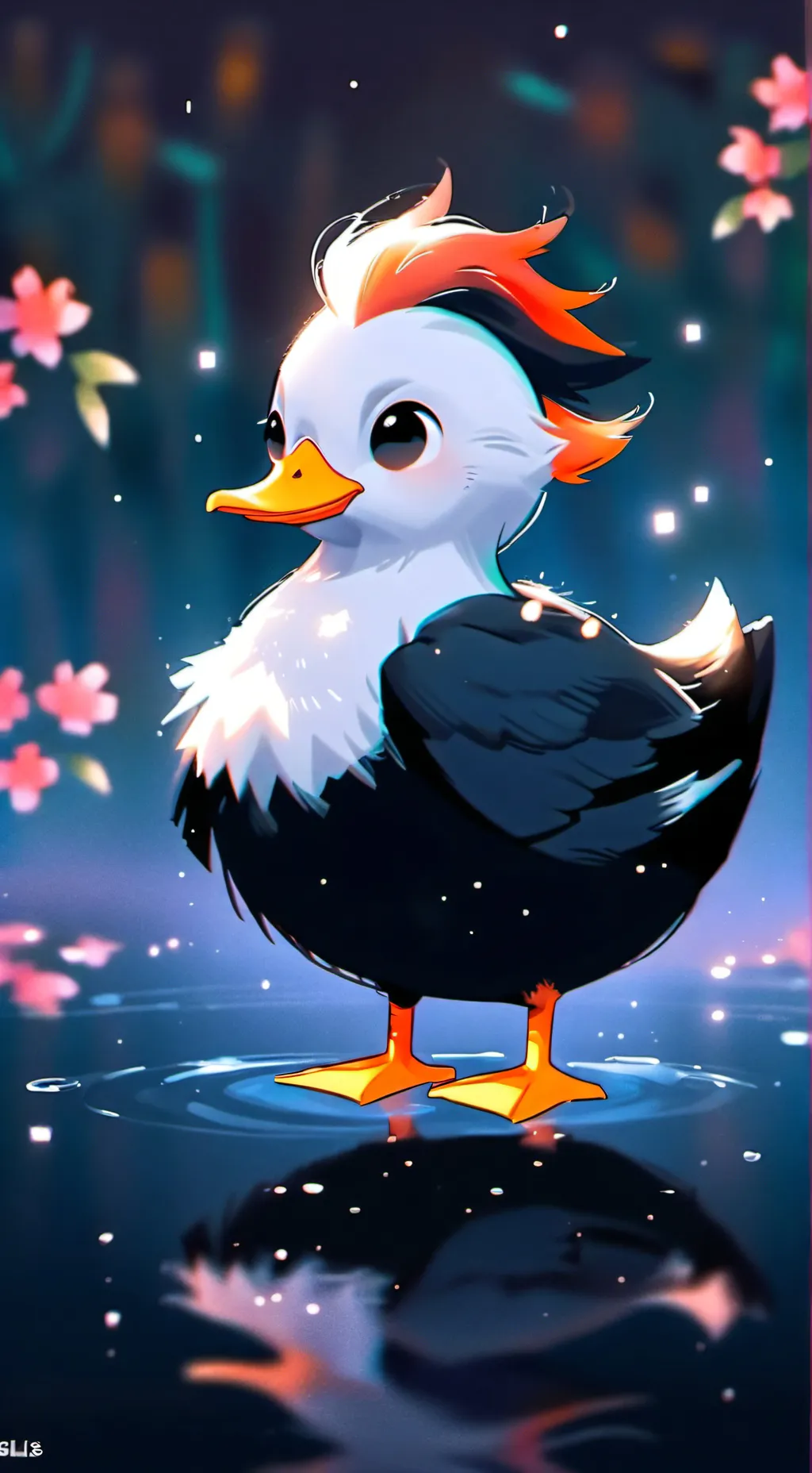 ai character: FURRY TSAMS background