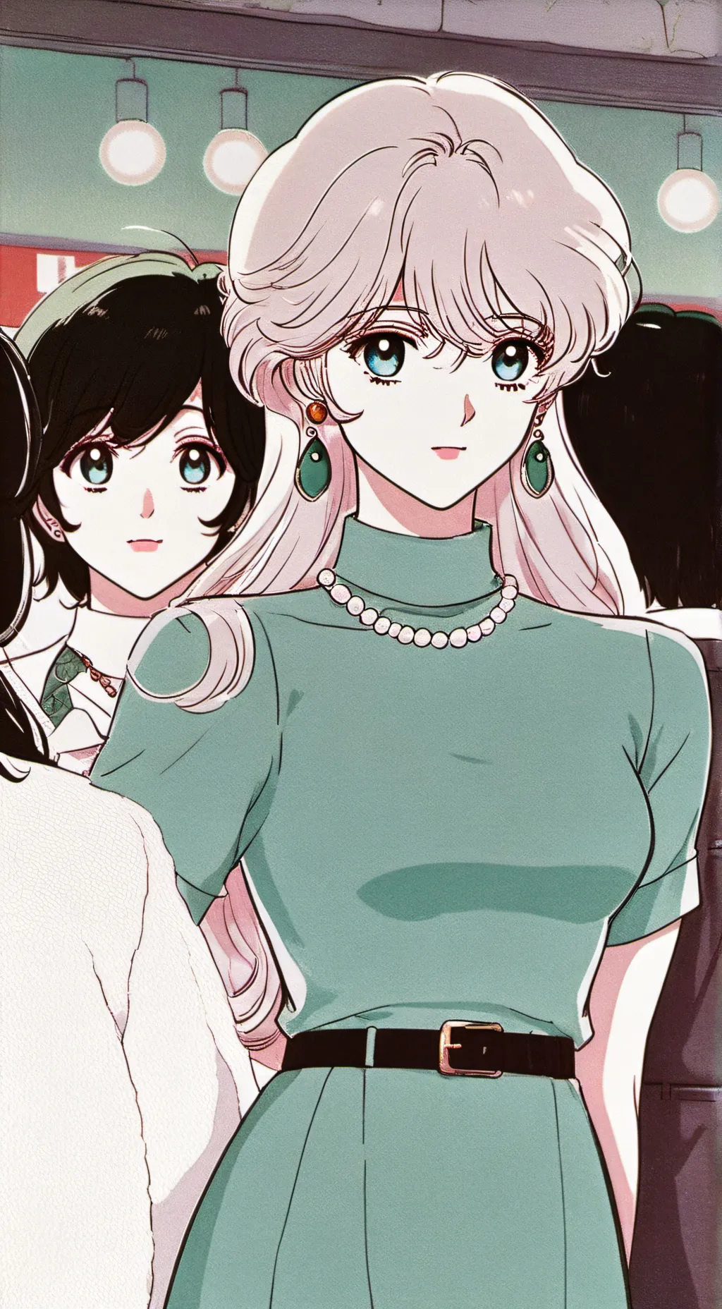 ai character: Luna background