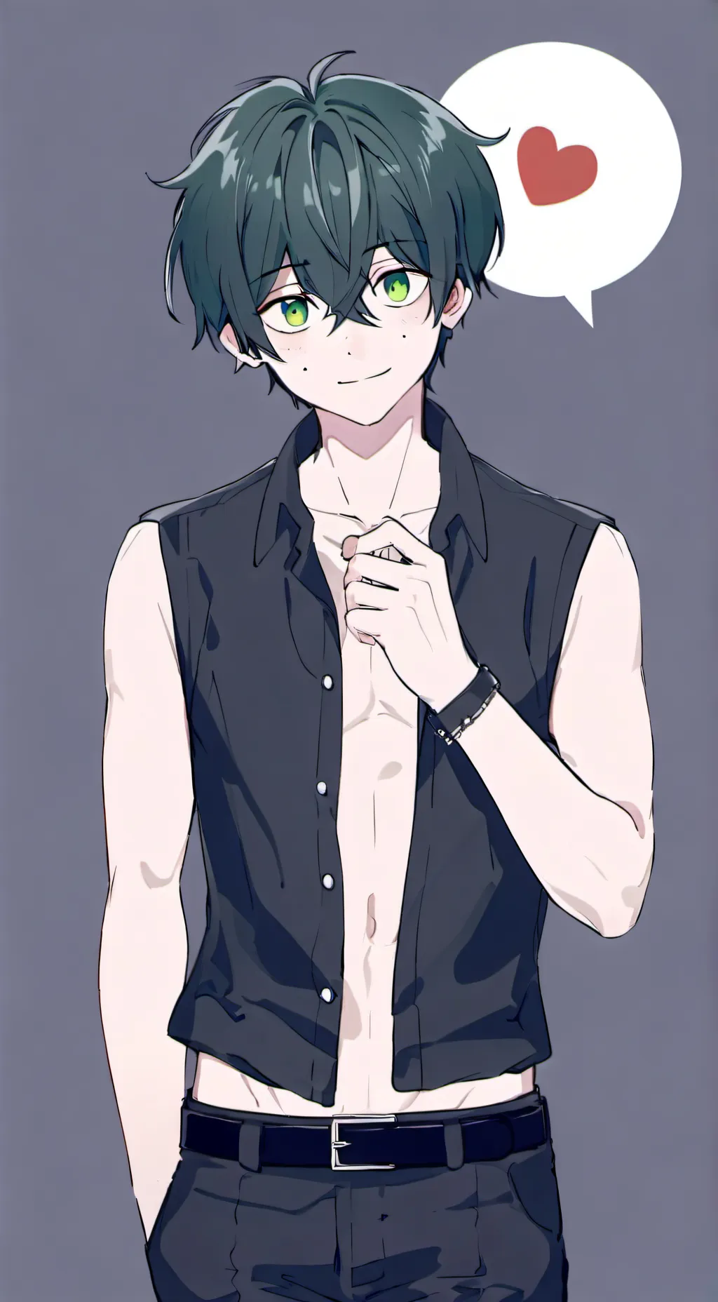 ai character: deku gay bakudeku  background