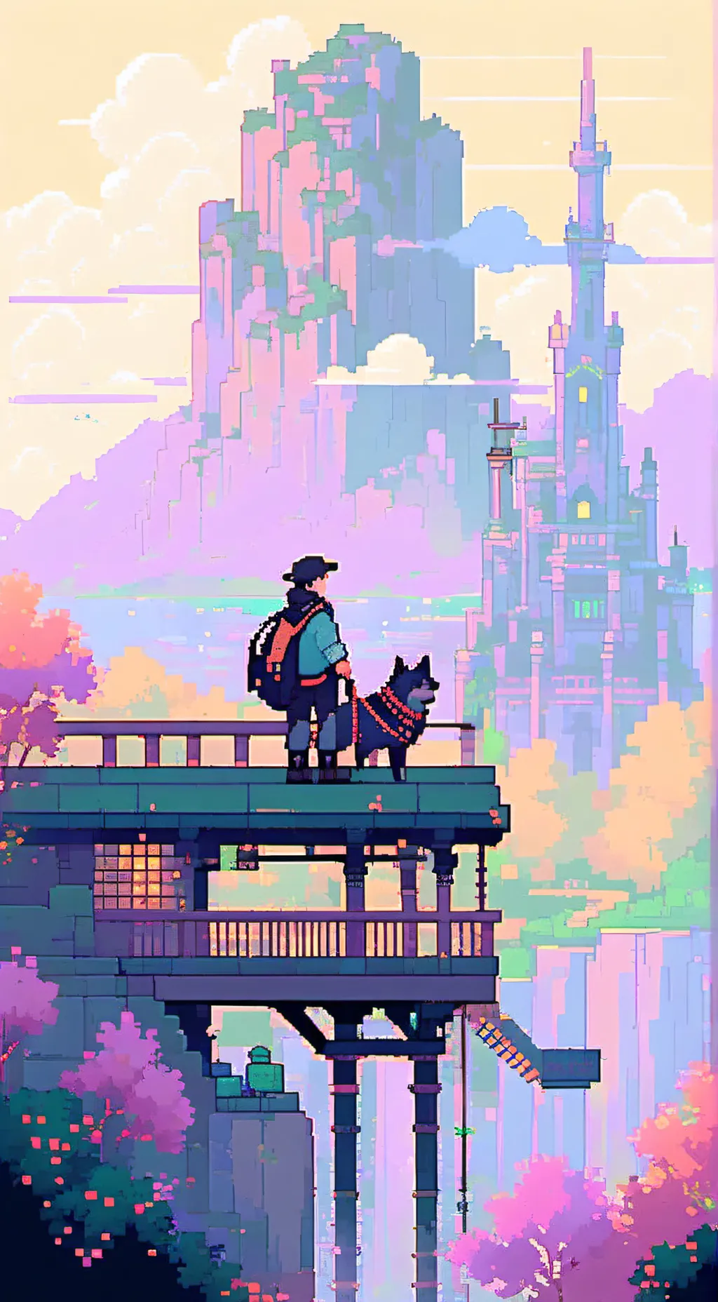 ai character: The squid game  background