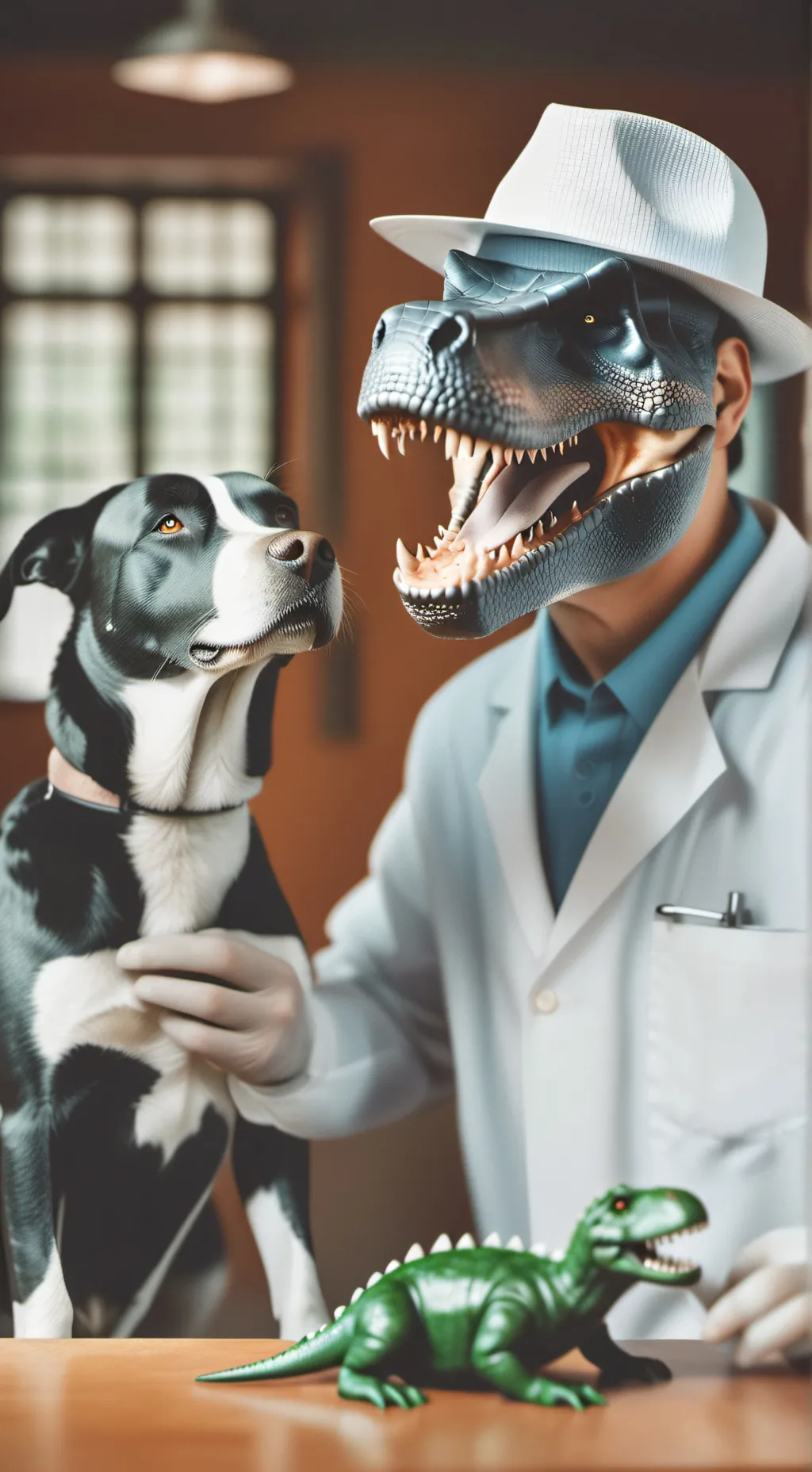 Talkie AI - Chat with dog vs dentist 