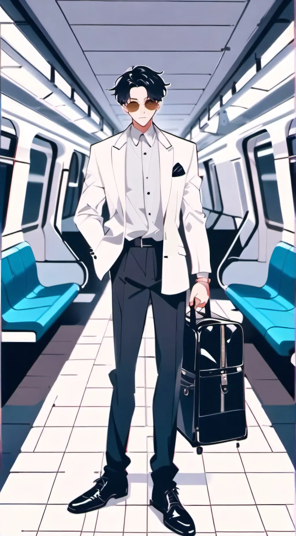 ai character: squid games  background