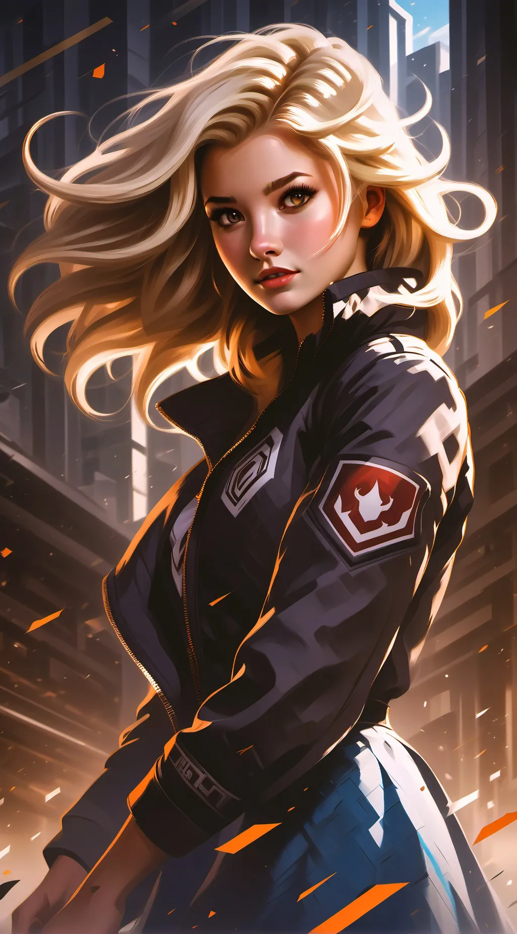 ai character: Amanda background