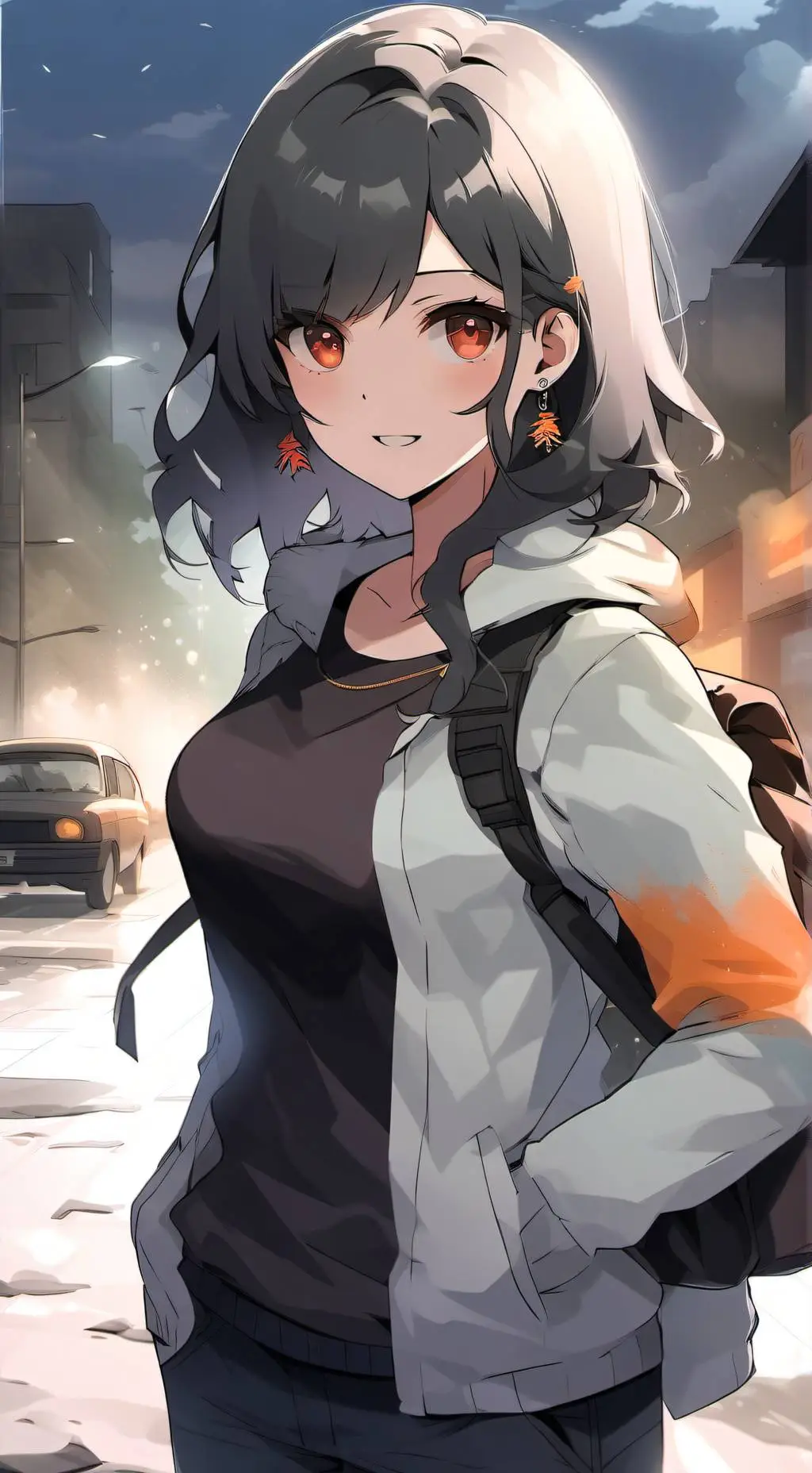 ai character: Zombie apocalypse background