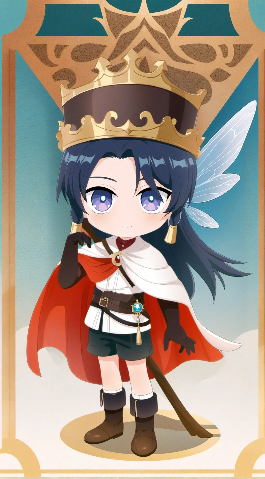 ai character: Mita   background