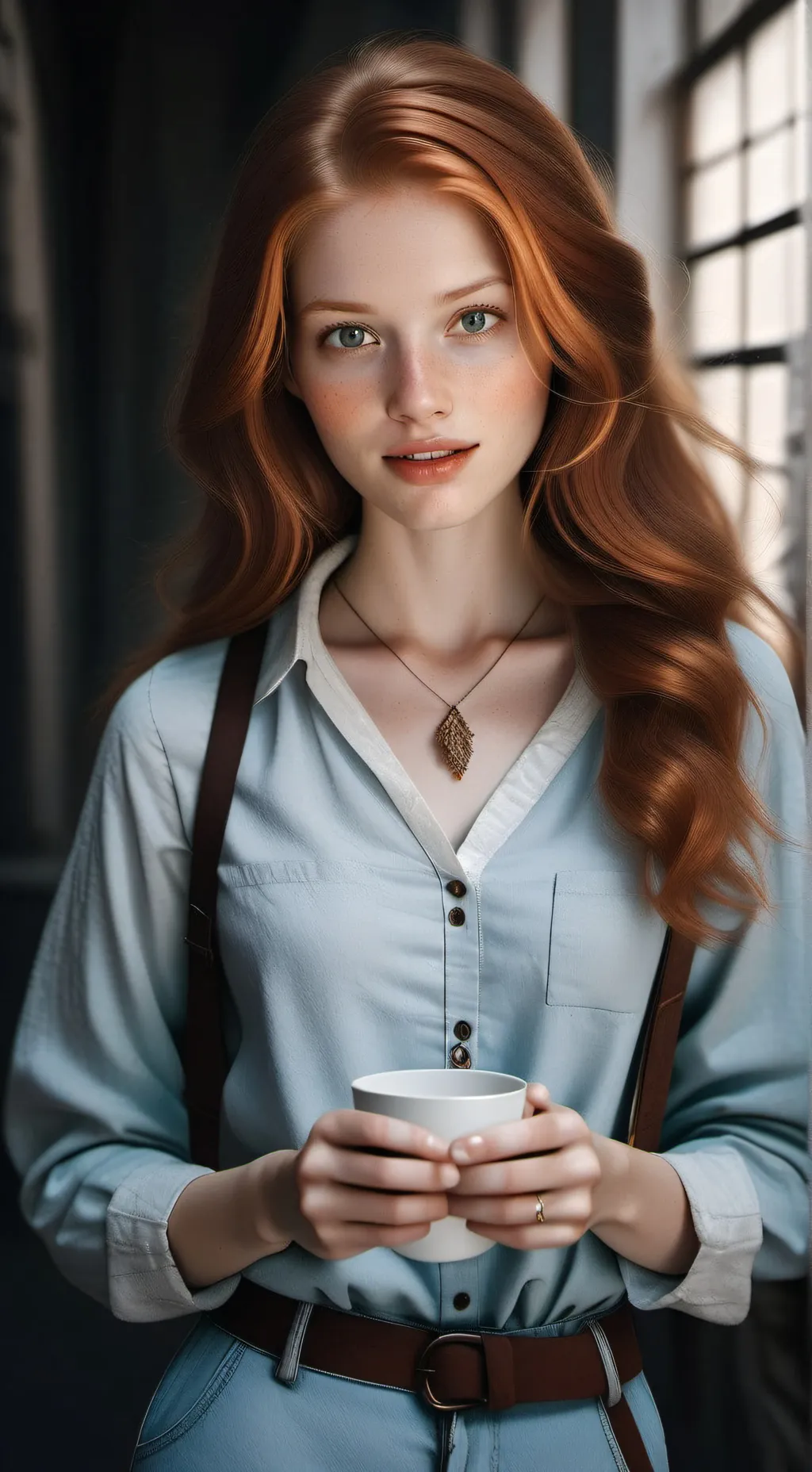 ai character: Lily Luna Potter  background