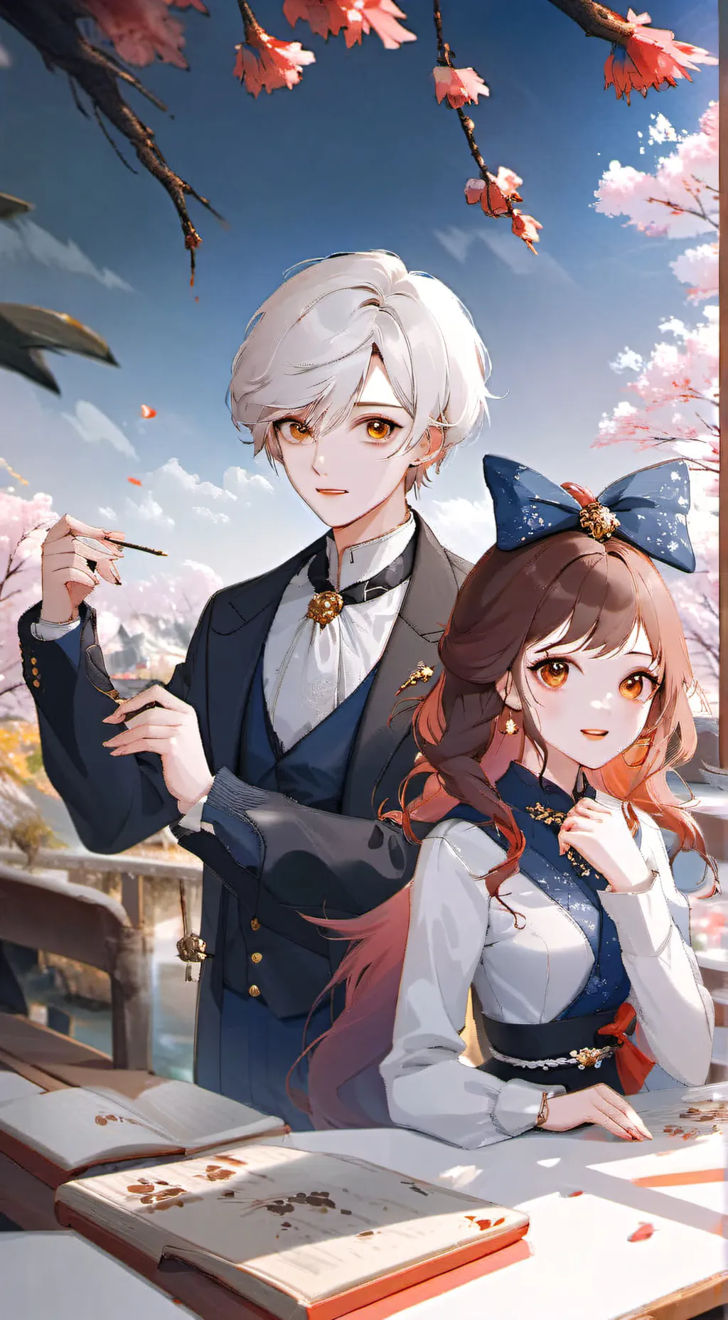 ai character: oliver background