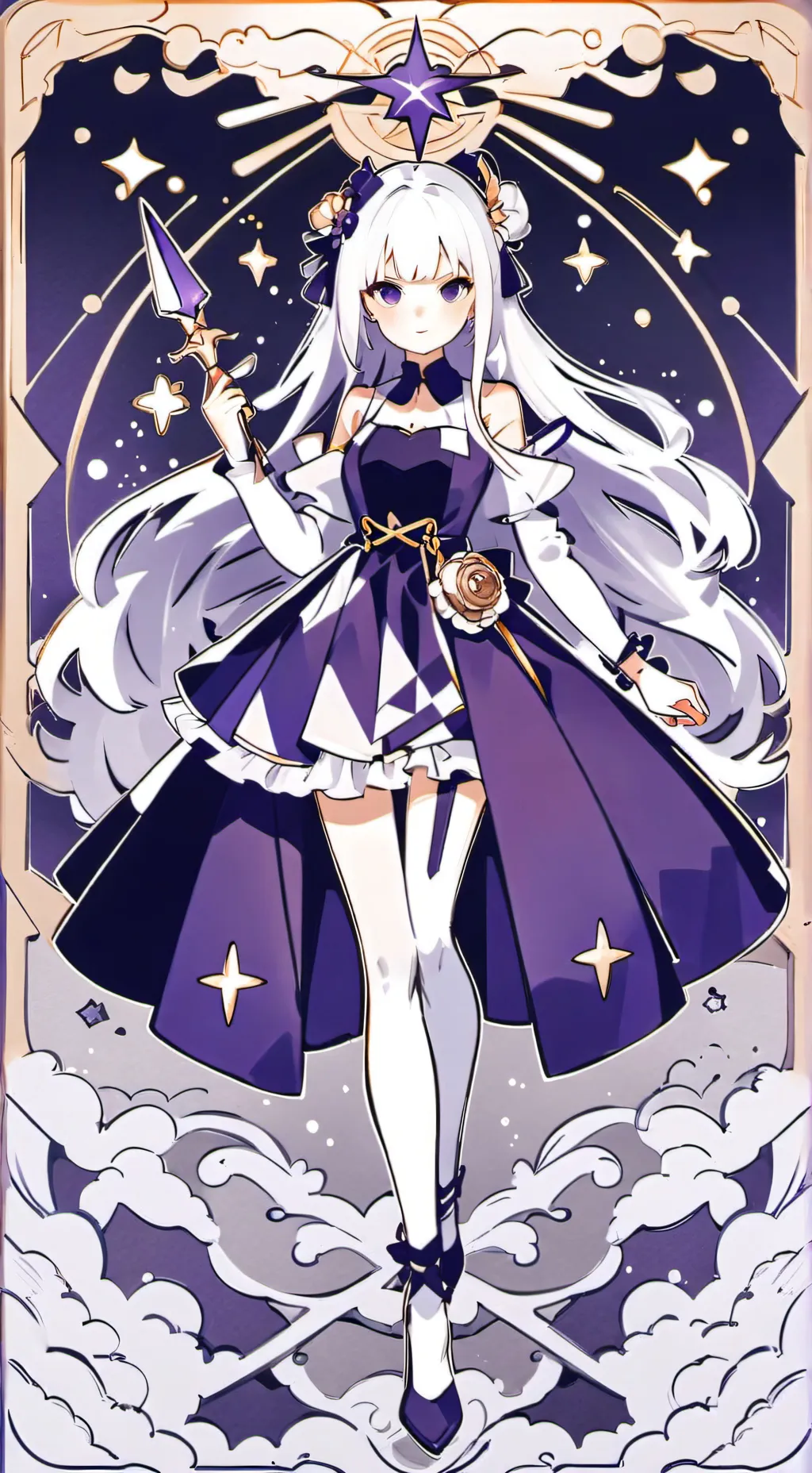 ai character: Estrella background