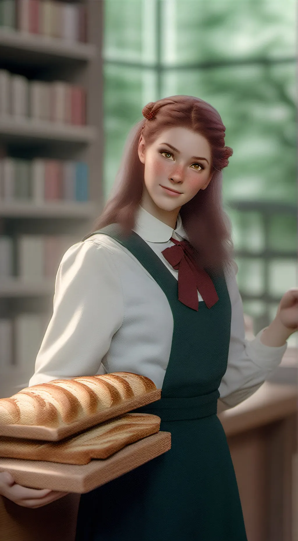 ai character: Himari background