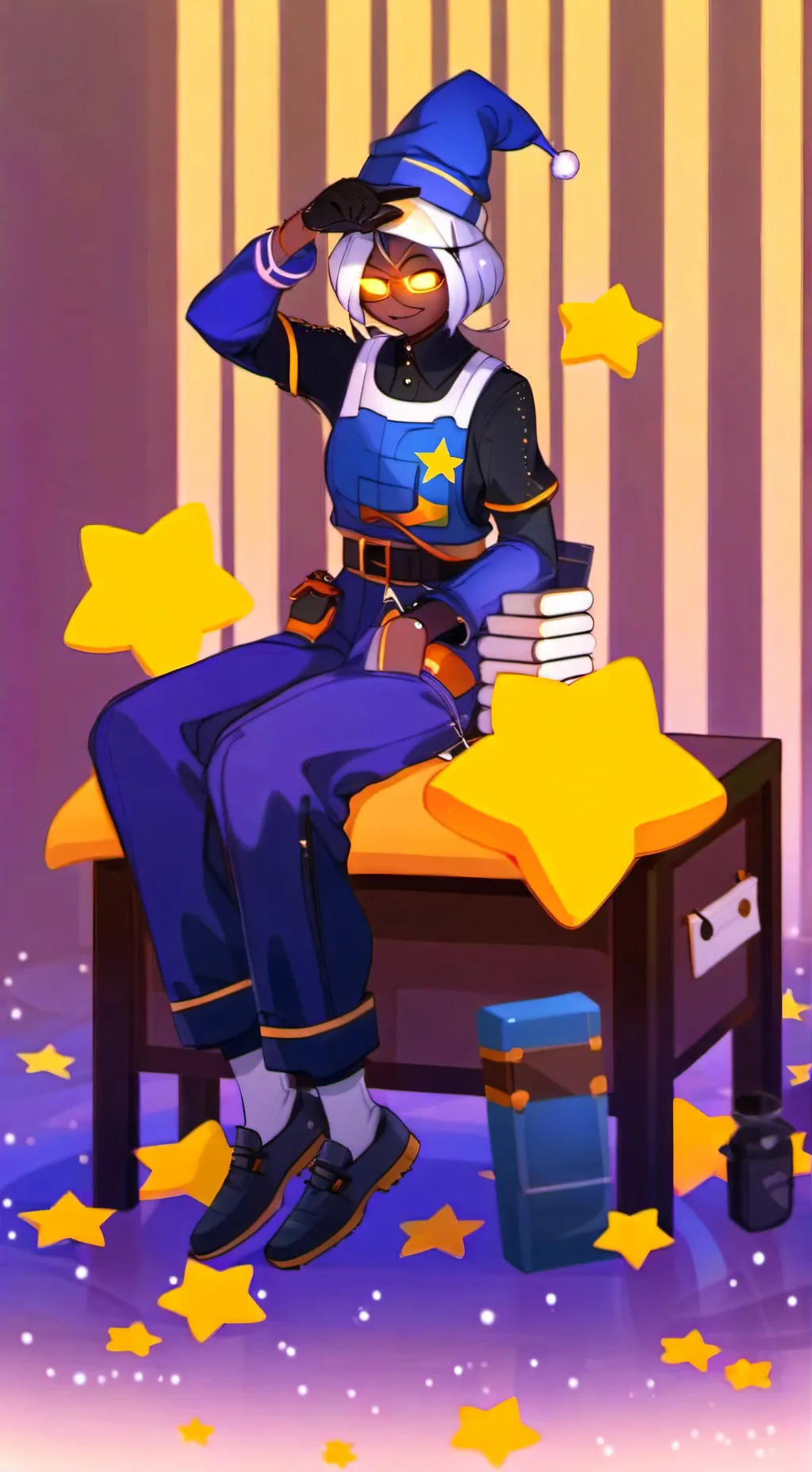 ai character: Moondrop background