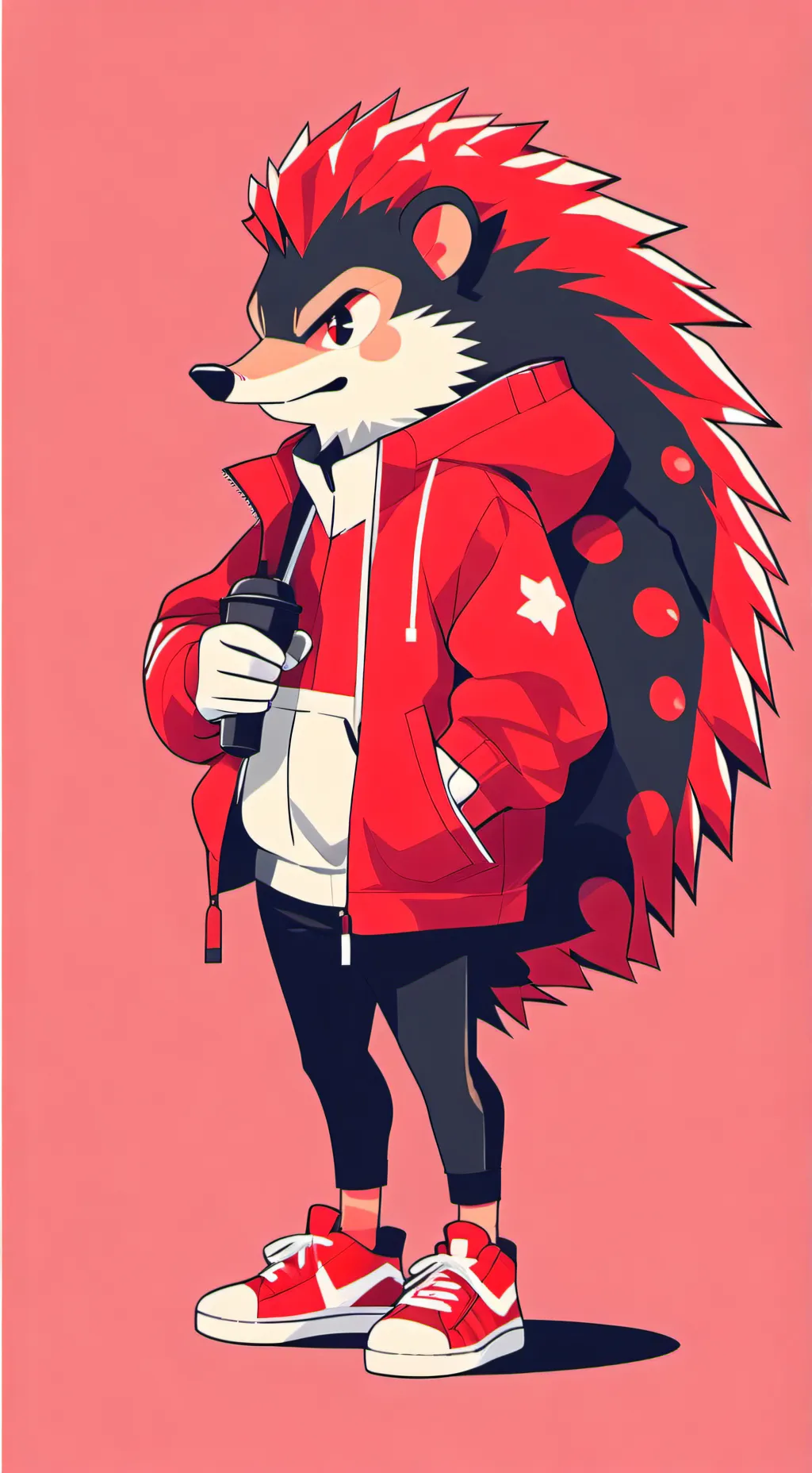 ai character: shadow 🖤 background