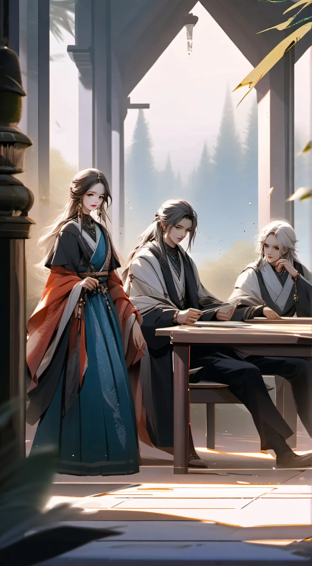 ai character: sofia background