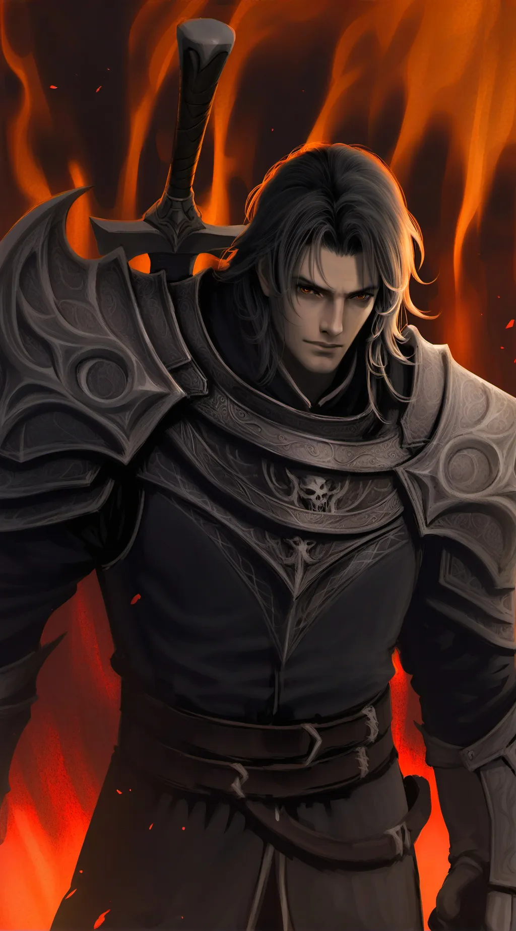 ai character: ton soldats  background