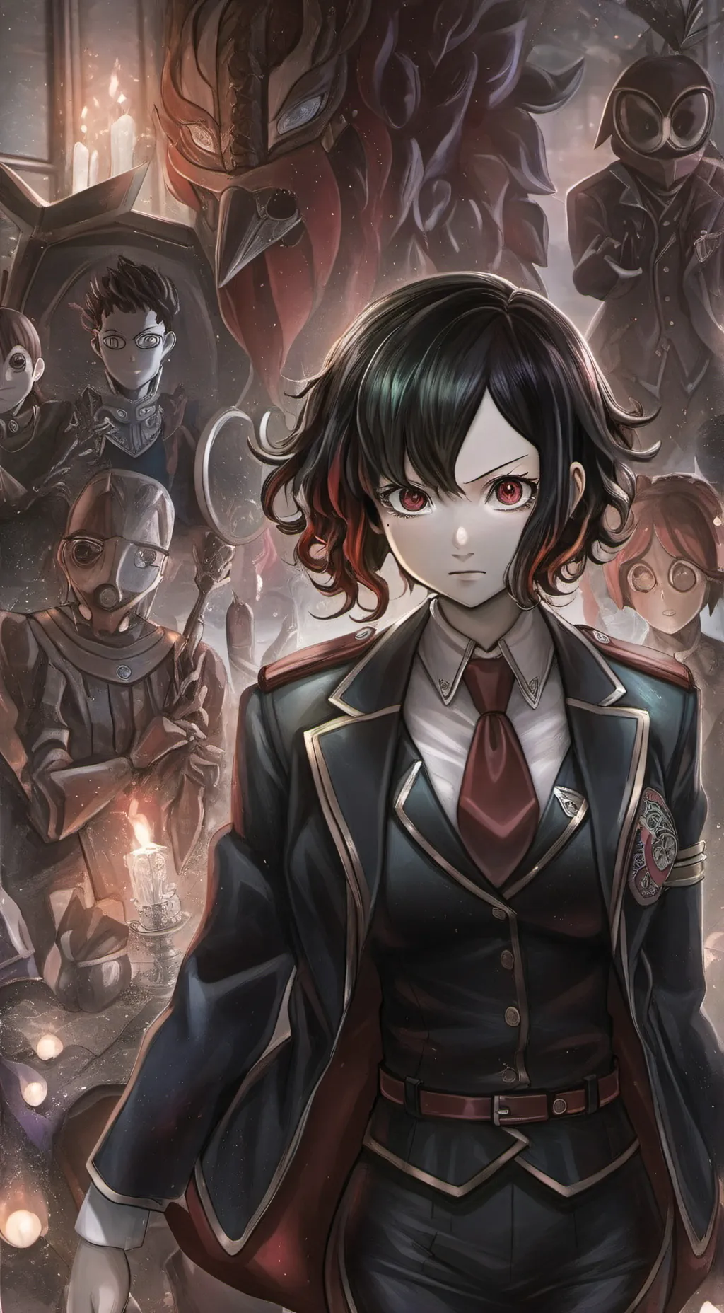 ai character:  Deku's notebook 2 background