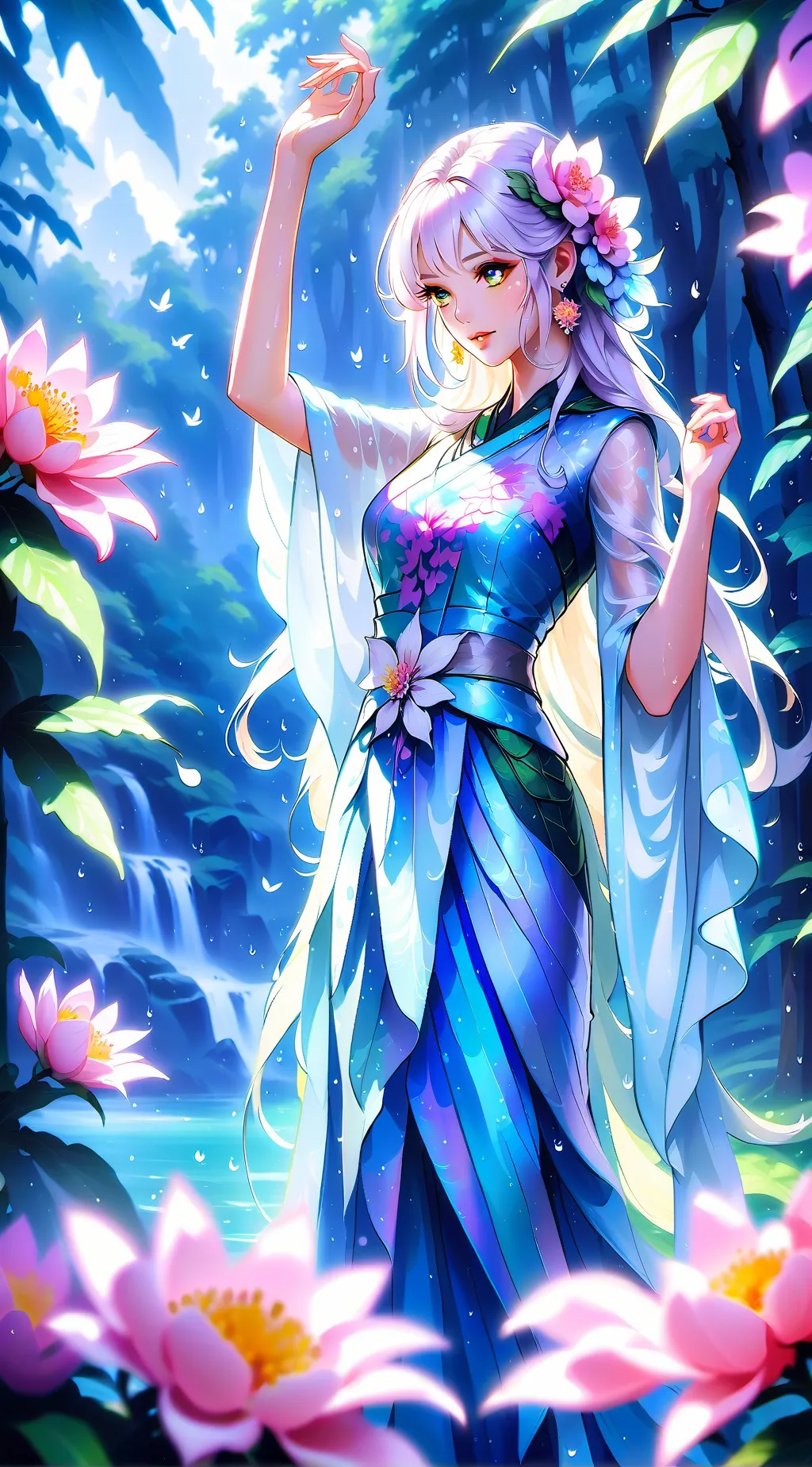 ai character: Aria background