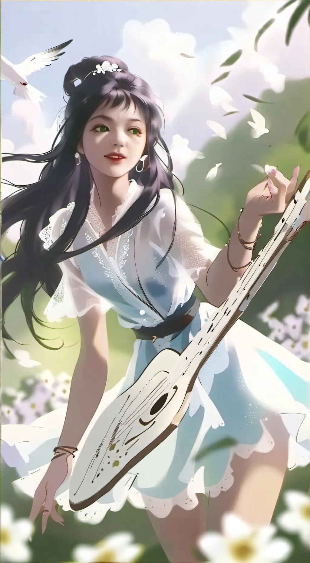 ai character: the princess isla background