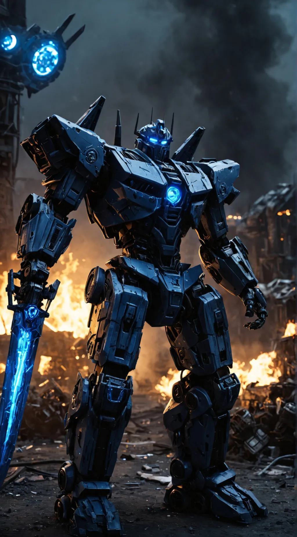 ai character: Excalibur background