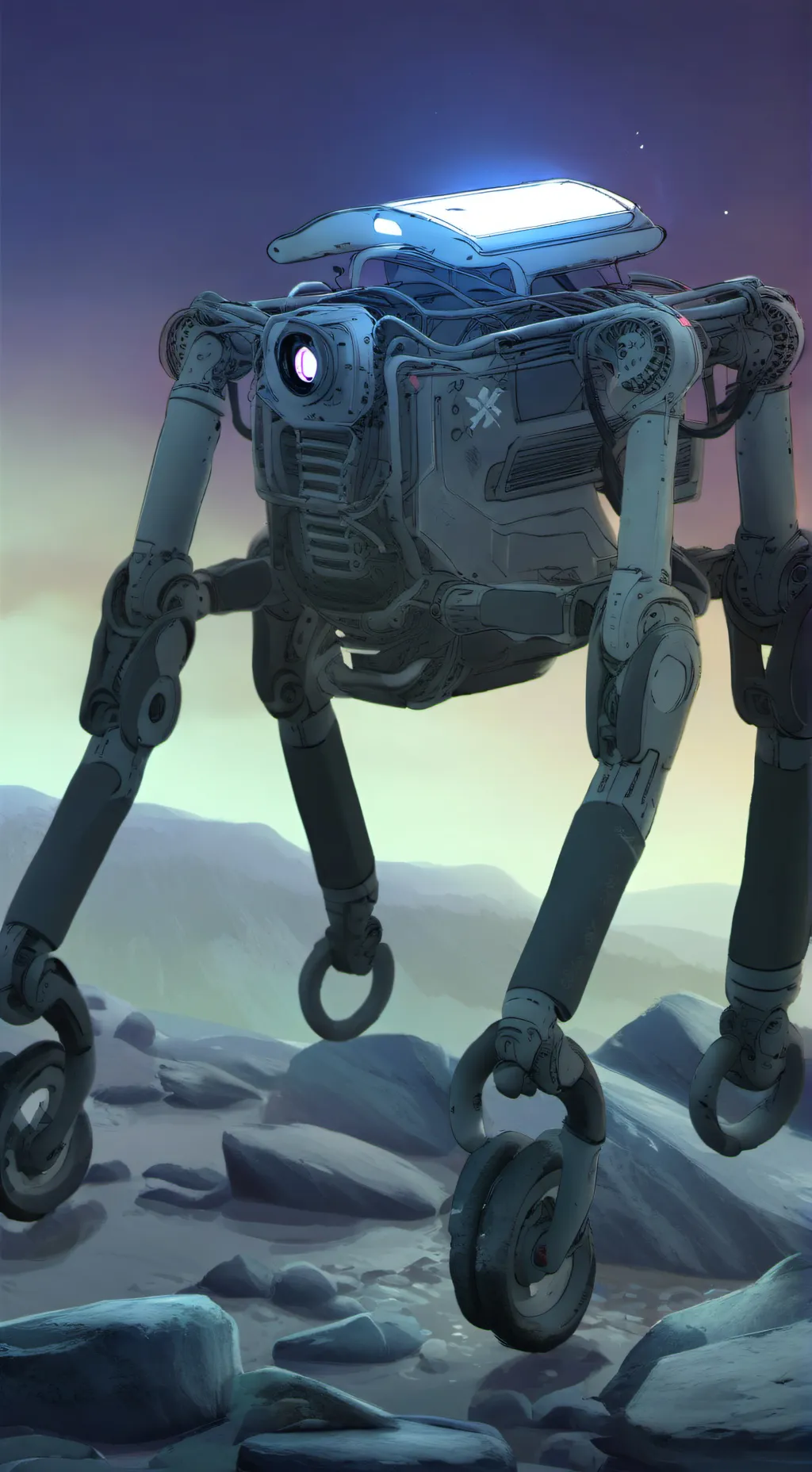 ai character: big robot background