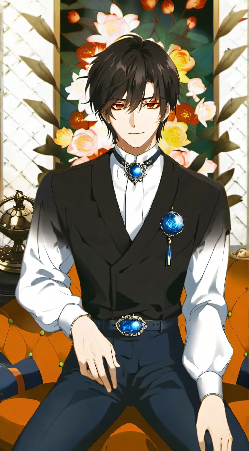 ai character: Allen  background