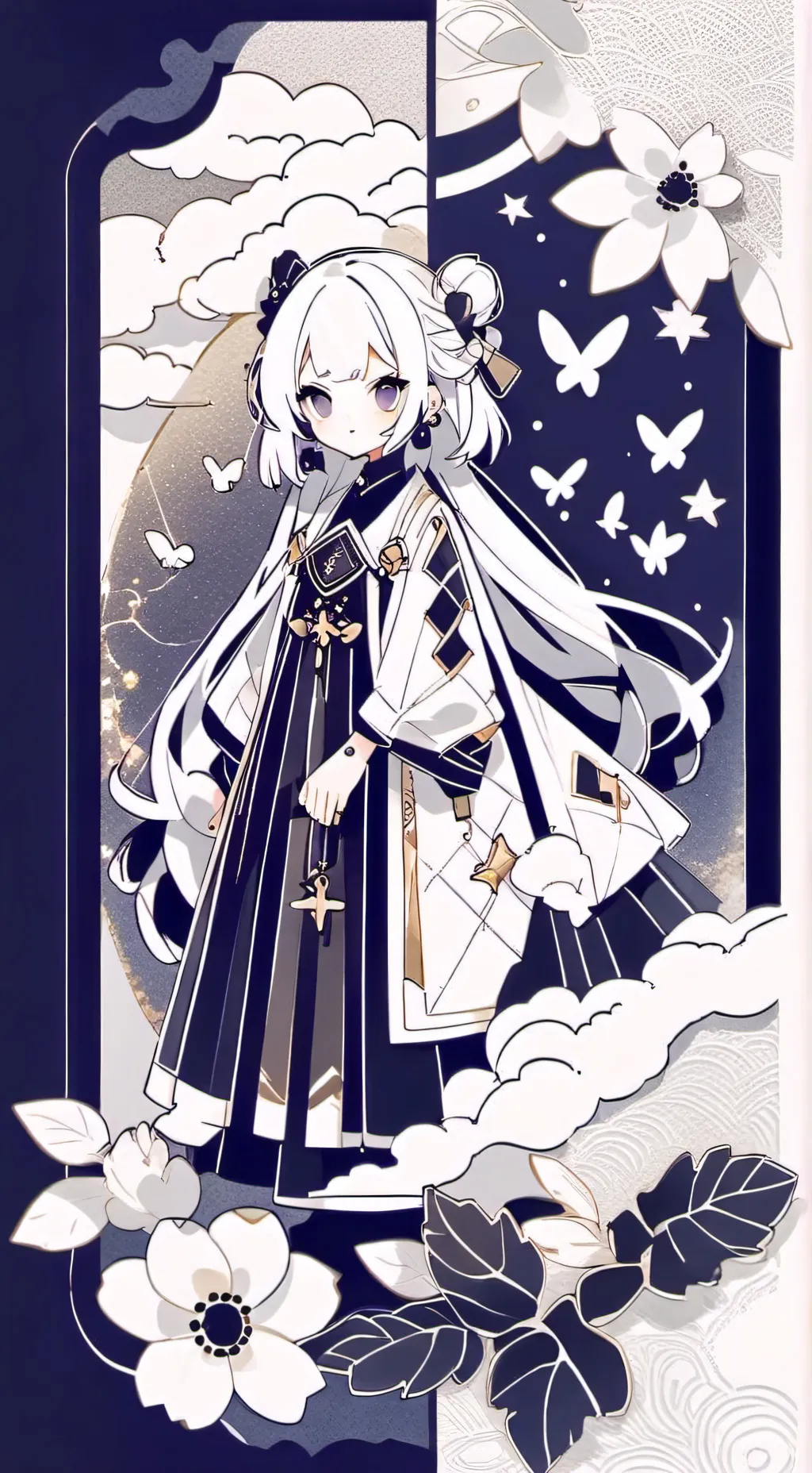 ai character: bakudeku  background