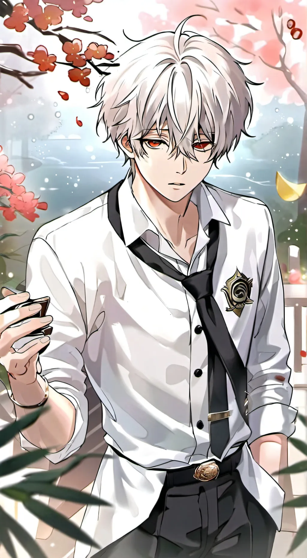 ai character: Seishiro Nagi  background