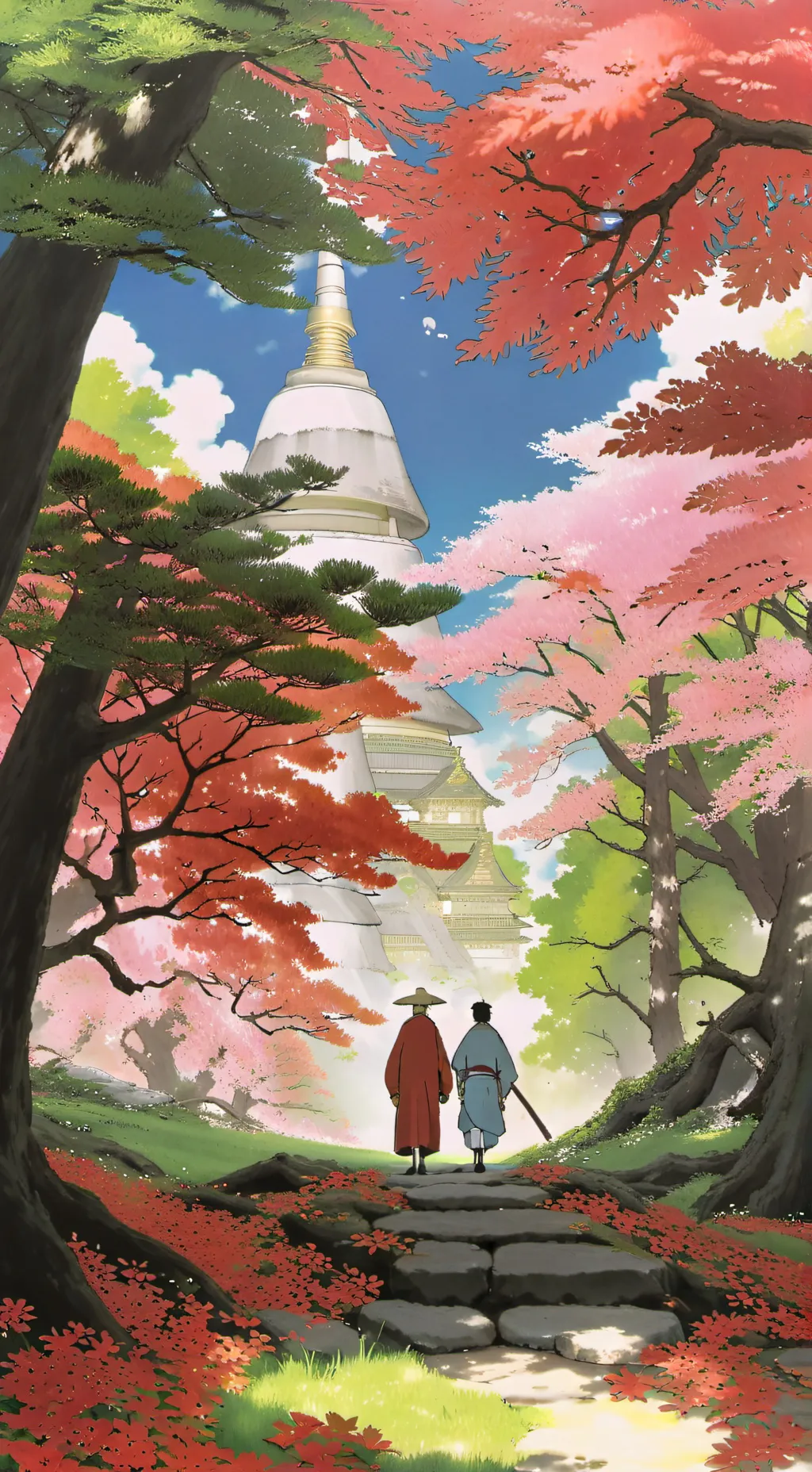 ai character: Shrimpo background