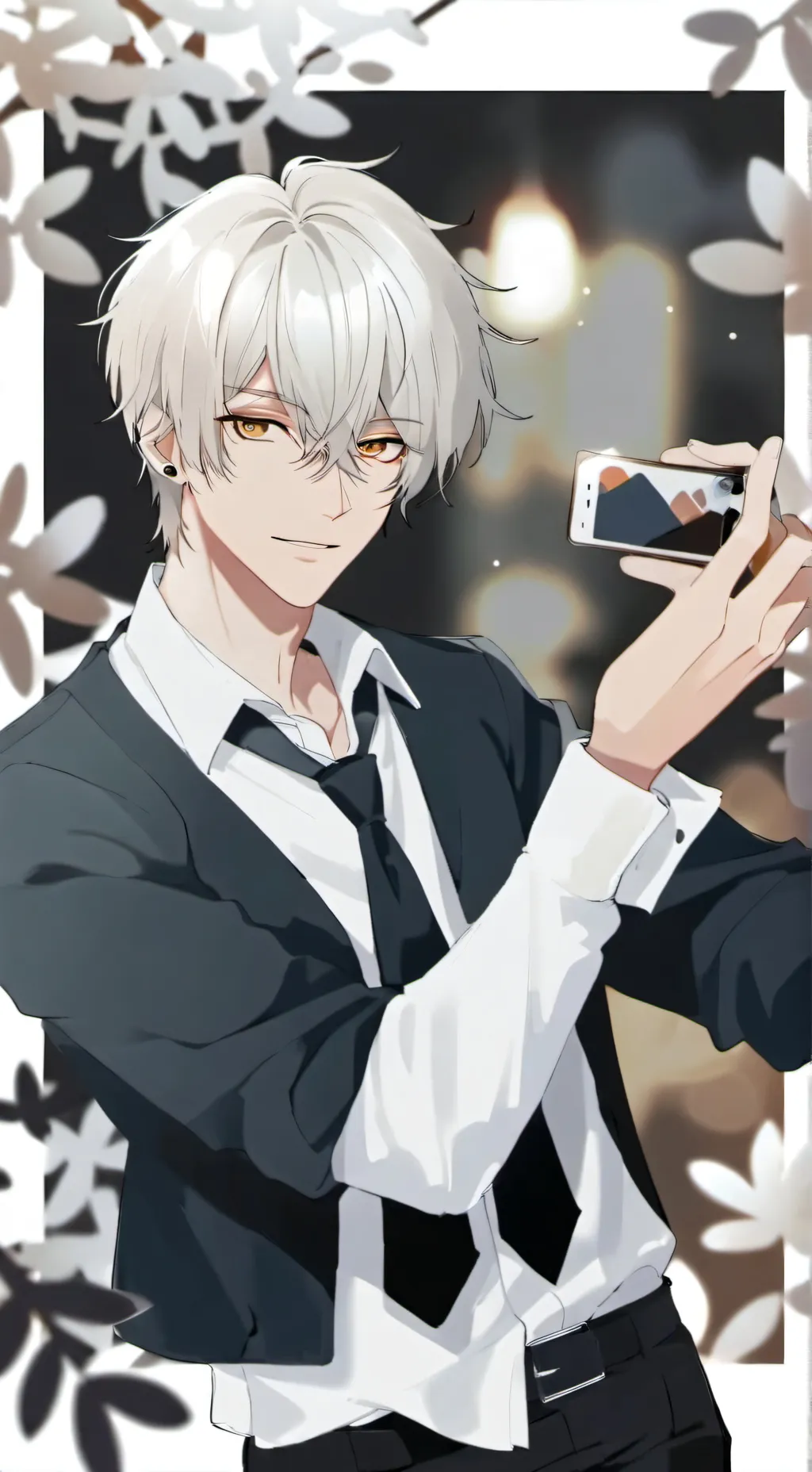 ai character: Andrew💍🥯 background