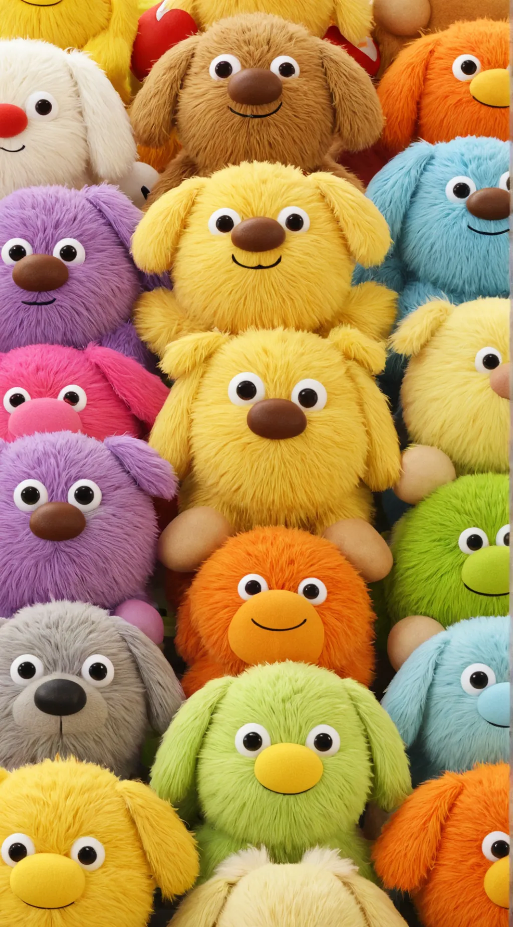 ai character: a cute puppy plus background