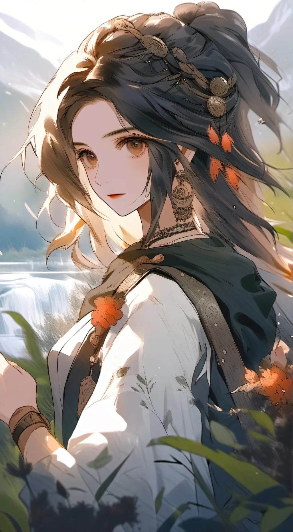 ai character: princesse  background