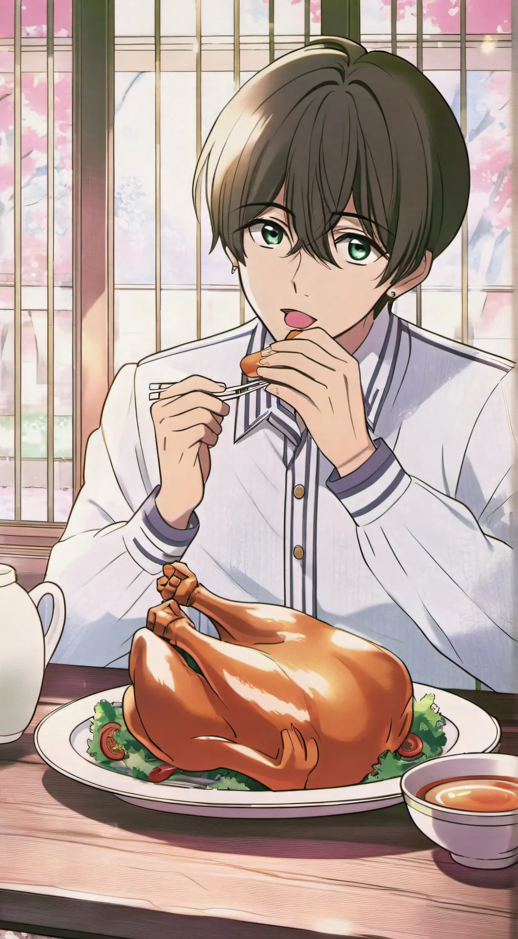 ai character: hana background