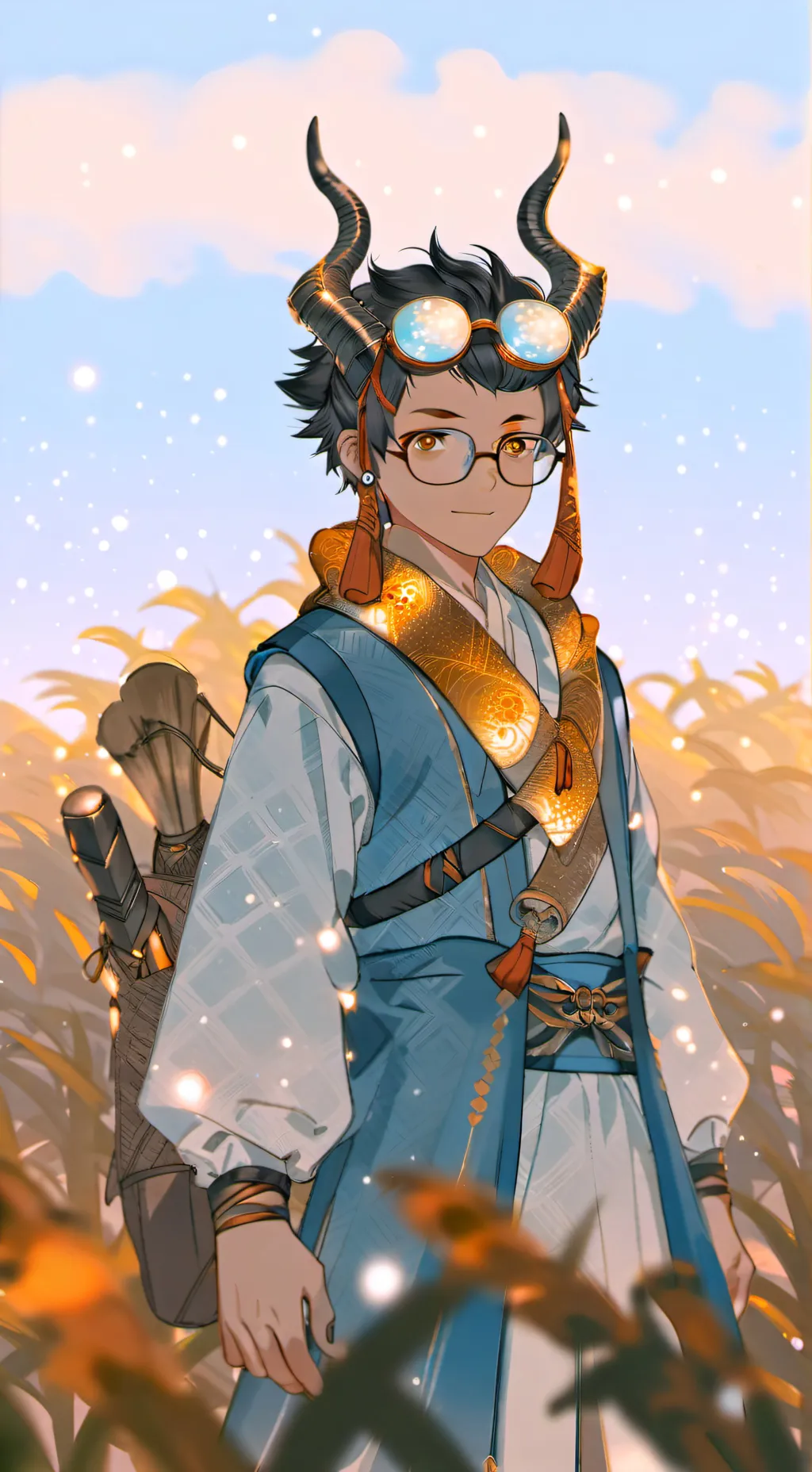 ai character: Feral background