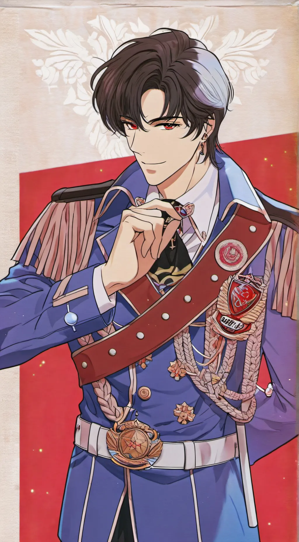 ai character: Daniel the police  background