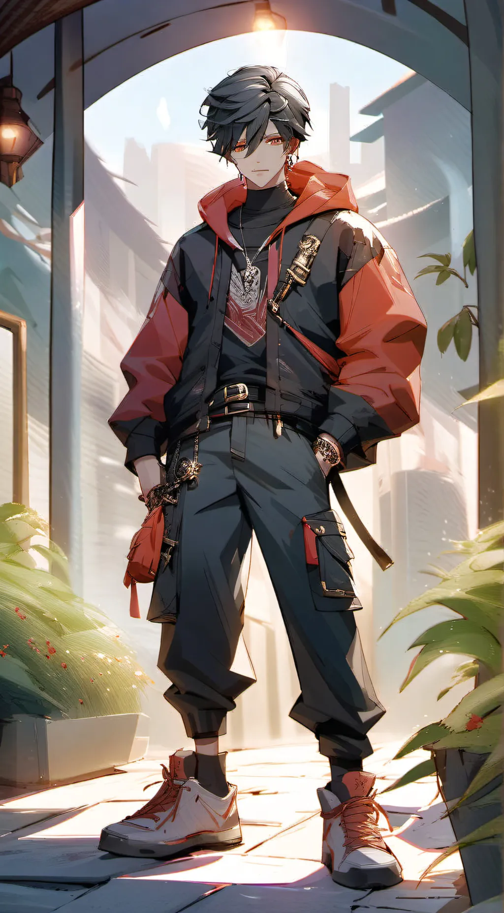 ai character: Noah background