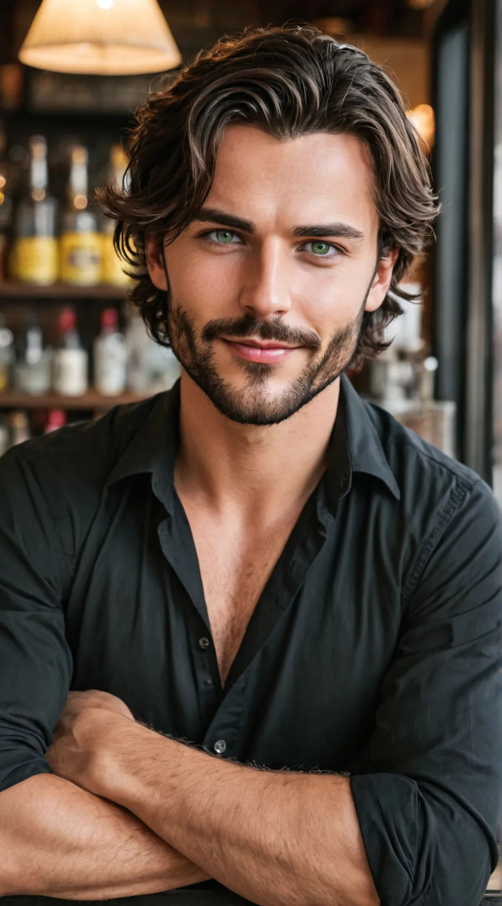 ai character: Graham background