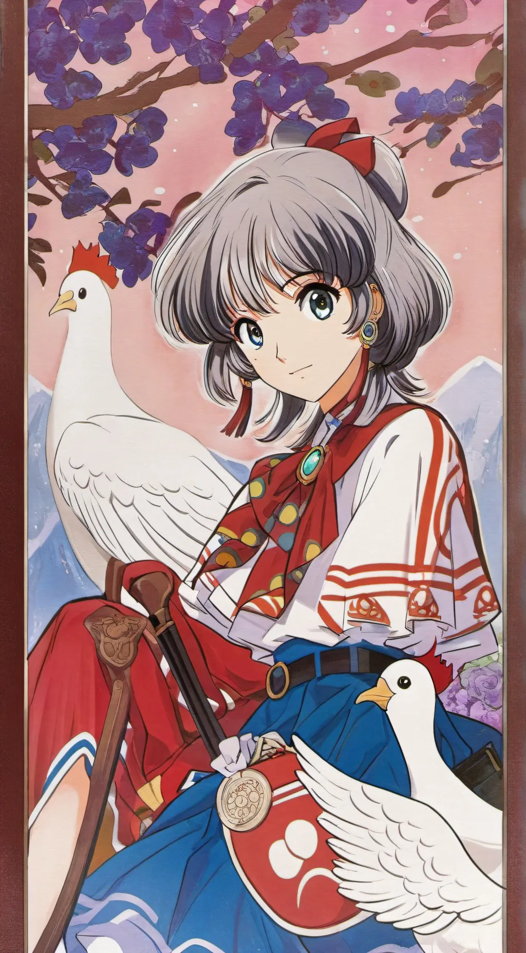 ai character: Elsa background