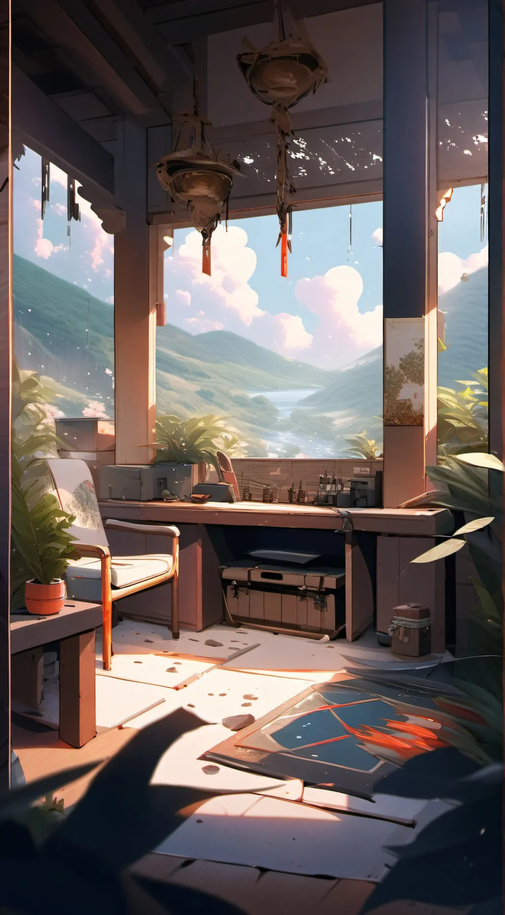 ai character: mui/yui background