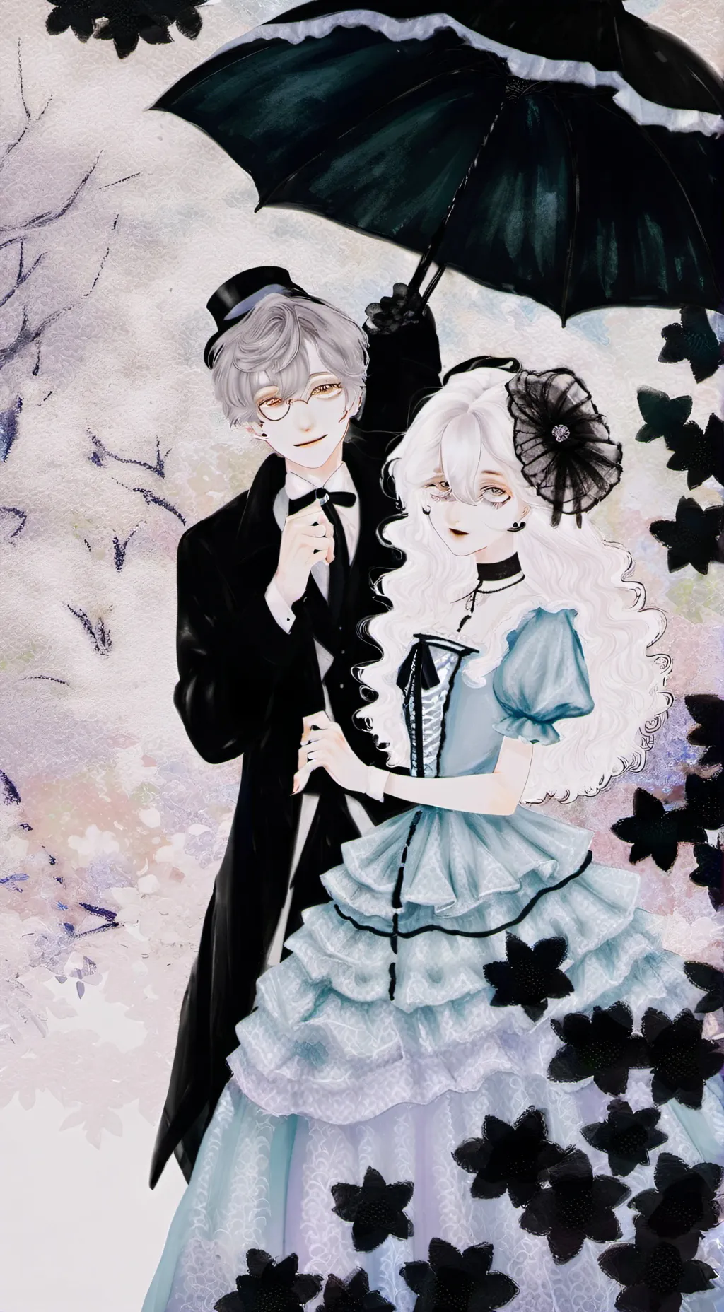 ai character: Ch Christmas  background