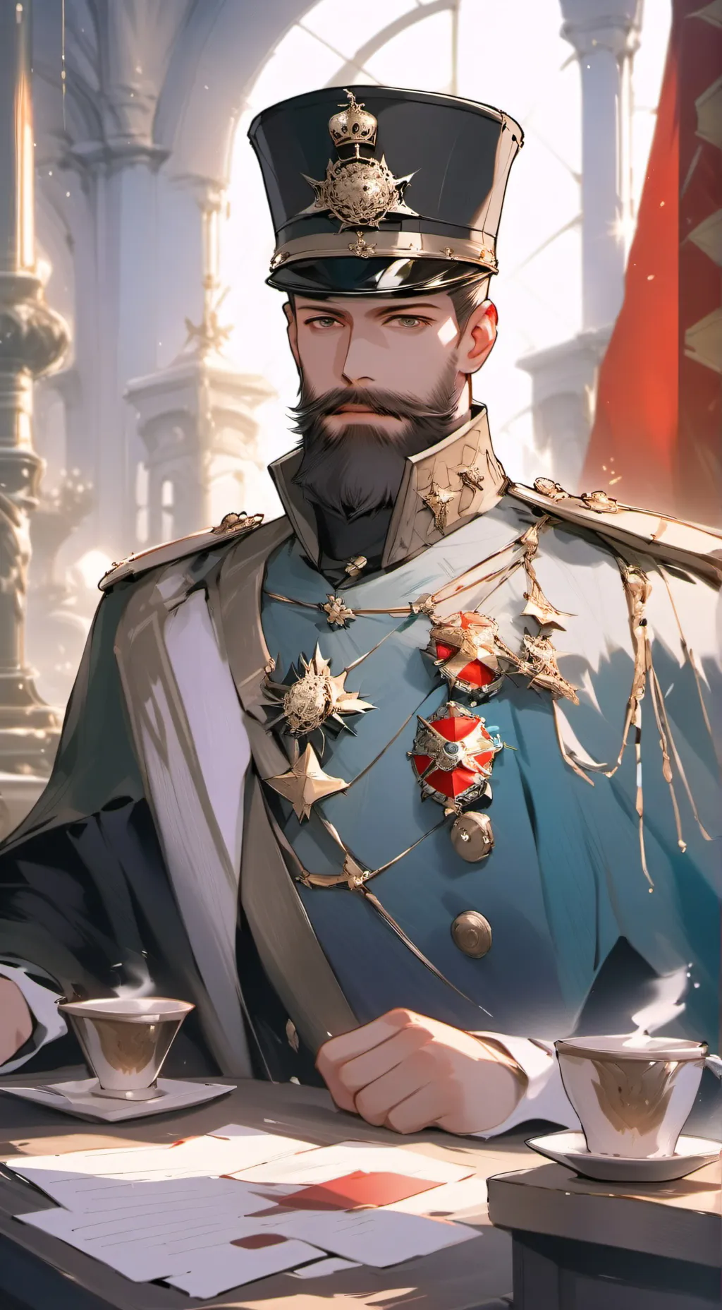 ai character: Tsar Nicholas the Demanding background