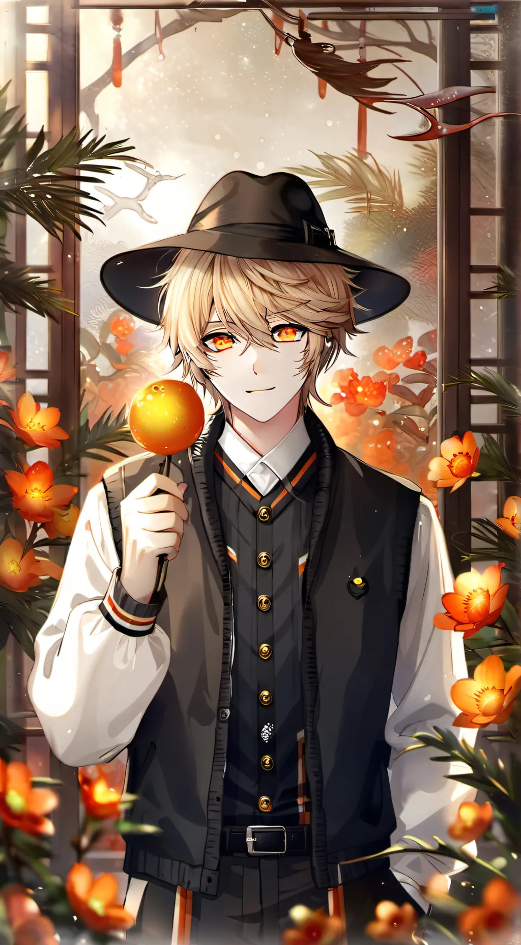 ai character: Max pine background