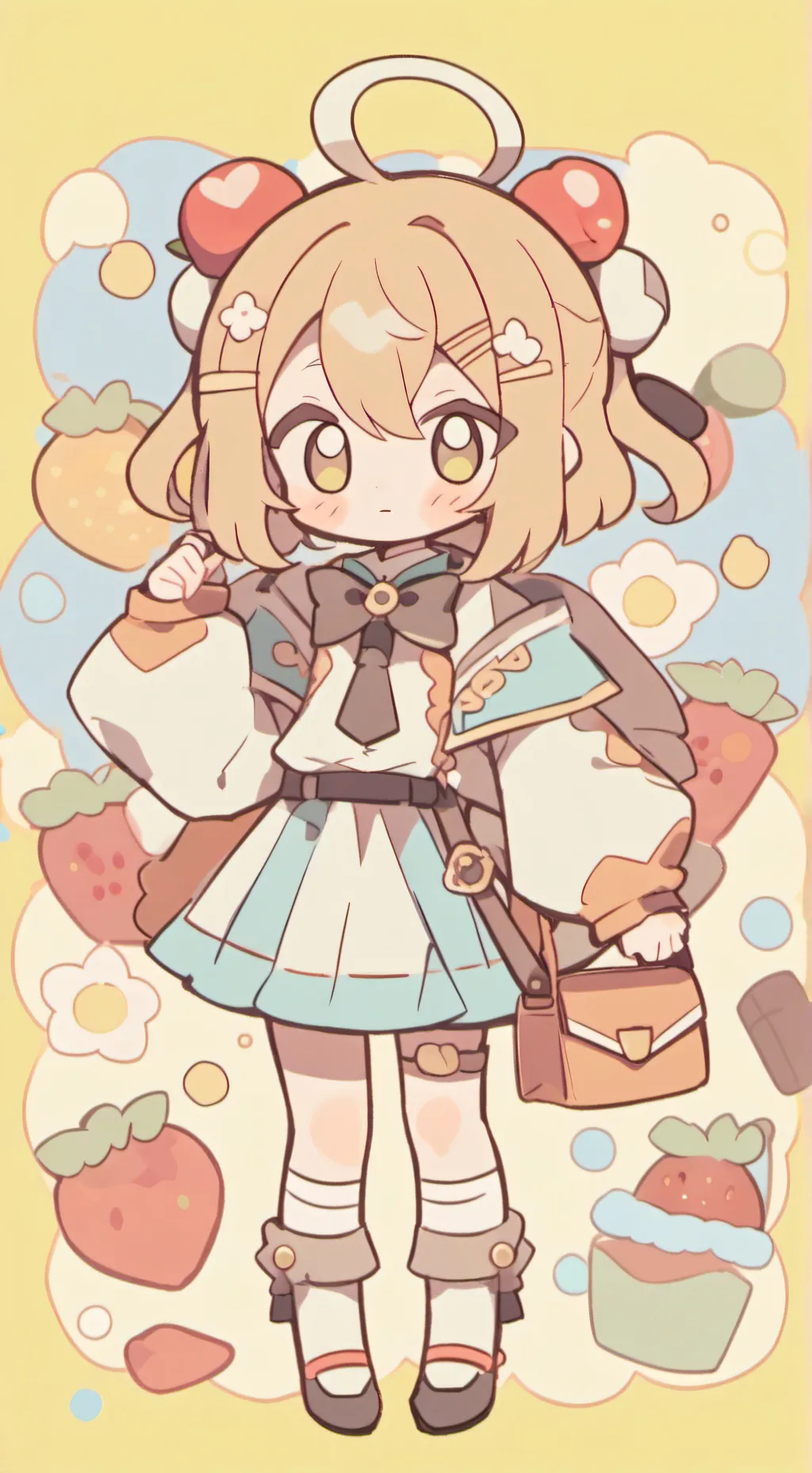 ai character: ENHYPEN background