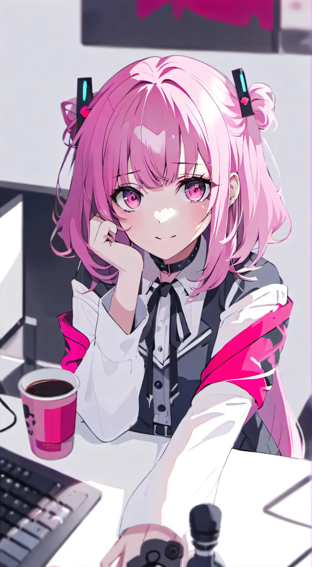 ai character: Hana background