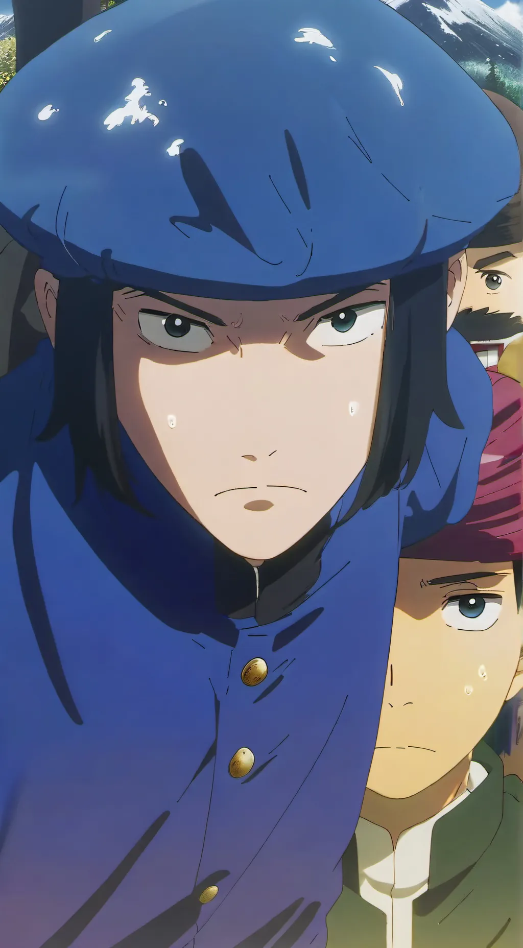 ai character: блэк background