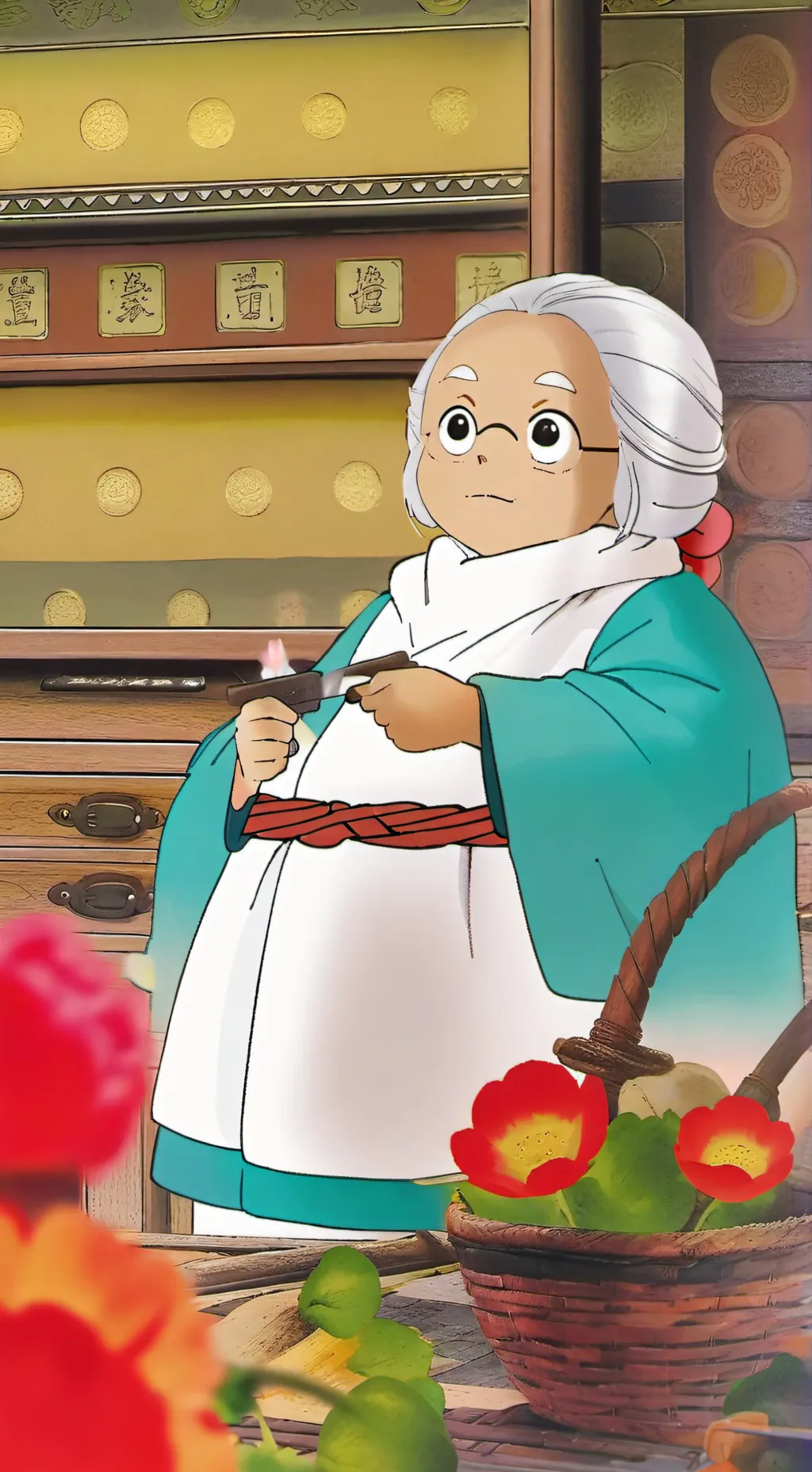 ai character: sad goob background