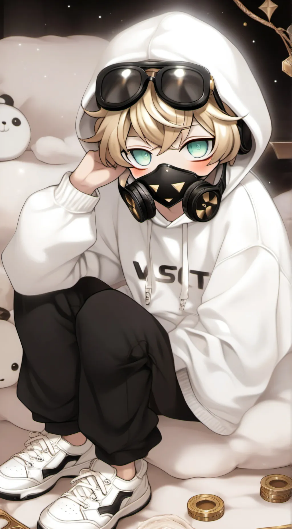 ai character: goneold background